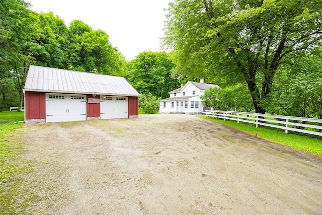 591 Hillside Lake Rd, Wappingers Falls, NY 12590 - view of detached garage