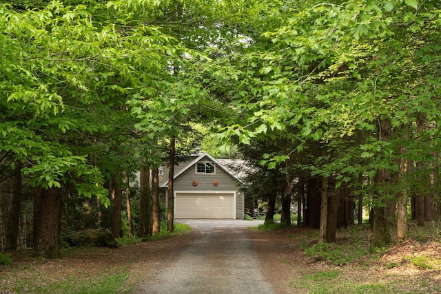 70 Reardon York Est, Canaan, NY 12029 - view of property hidden behind natural elements featuring a garage and driveway