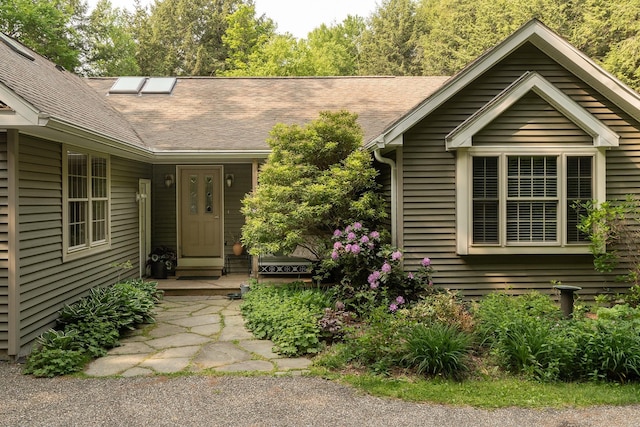 70 Reardon York Est, Canaan, NY 12029 - property entrance featuring roof with shingles