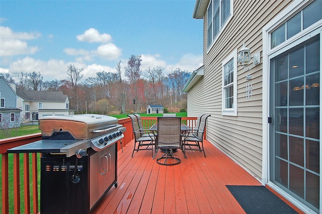 3 Moorefield Cir, Highland Mills, NY 10930 - deck with outdoor dining area and grilling area