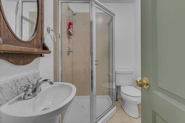 135 Vanderbilt Blvd, Oakdale, NY 11769 - full bathroom featuring a stall shower and tile patterned floors