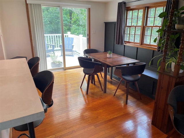 1289 State Route 208, Wallkill, NY 12589 - dining area featuring light wood-style flooring and a desk