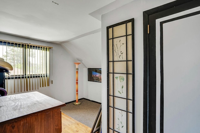 20 Wiltshire Dr, Commack, NY 11725 - interior space with baseboards and lofted ceiling