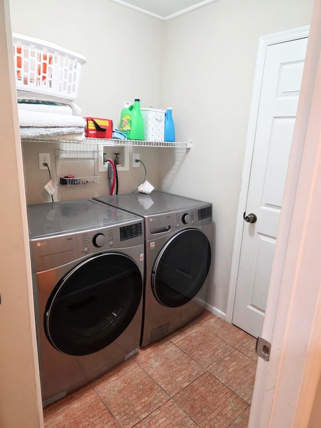 7 Shady Ln Unit 1, Central Islip, NY 11722 - washroom with washer and dryer