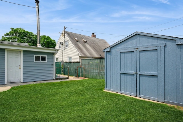 27 The Plains Rd, Levittown, NY 11756 - view of yard featuring a storage shed