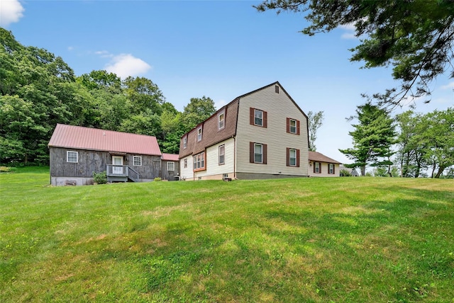 4 Debbie Ct, Chester, NY 10918 - back of house featuring a yard