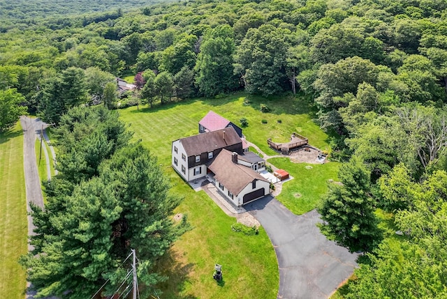 4 Debbie Ct, Chester, NY 10918 - view of subject property with a heavily wooded area