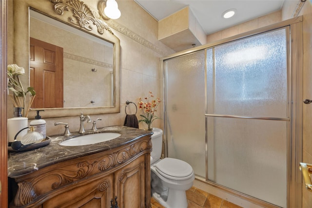65 Netherwood Dr, Albertson, NY 11507 - bathroom featuring vanity and a shower stall