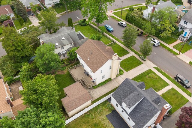 65 Netherwood Dr, Albertson, NY 11507 - aerial perspective of suburban area