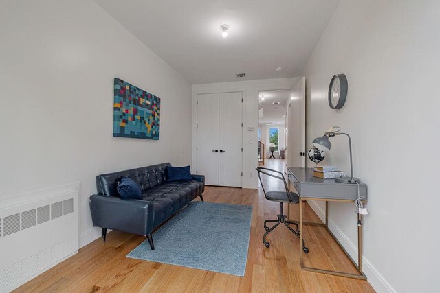 17 Union Rd Unit 208, Spring Valley, NY 10977 - office space featuring radiator heating unit and wood finished floors