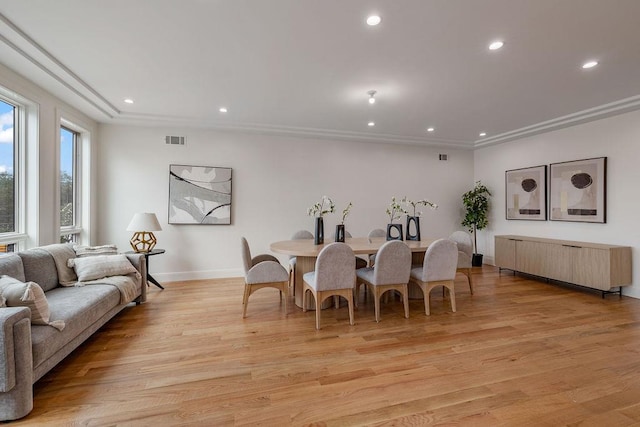 17 Union Rd Unit 208, Spring Valley, NY 10977 - dining area featuring recessed lighting and light wood finished floors