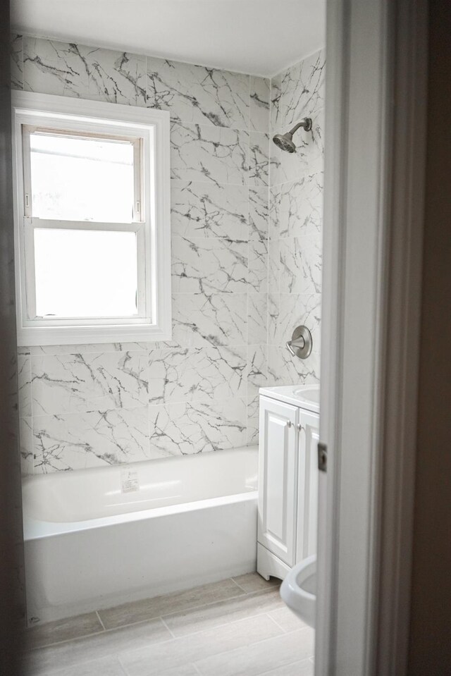 8620 130th St, Richmond Hill, NY 11418 - full bath featuring vanity and bathtub / shower combination