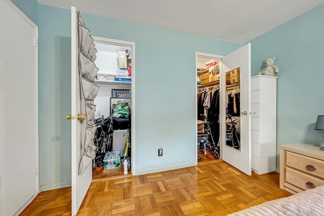 98 Dehaven Dr Unit 1F, Yonkers, NY 10703 - bedroom featuring a walk in closet and a closet