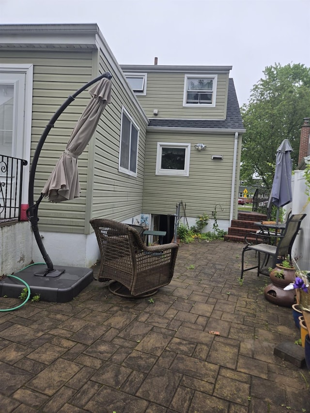 1206 August Rd, North Babylon, NY 11703 - view of patio / terrace