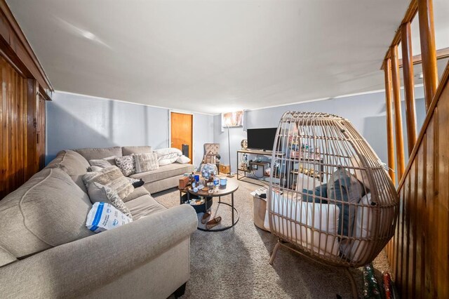 94 Shaw Ave, Valley Stream, NY 11580 - view of carpeted living area