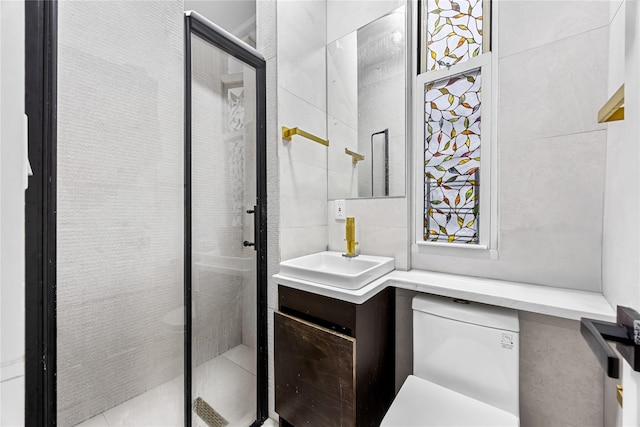 62 Buchanan Pl, Bronx, NY 10453 - bathroom featuring a stall shower and vanity