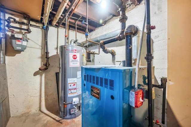 11467 202nd St, Saint Albans, NY 11412 - utilities featuring water heater and gas meter
