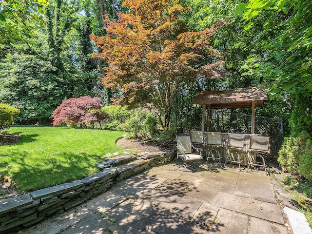 1 Barry Dr, Glen Cove, NY 11542 - view of patio