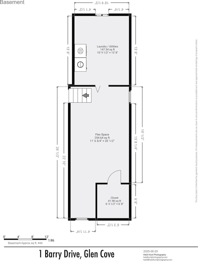 1 Barry Dr, Glen Cove, NY 11542 - view of floor plan / room layout