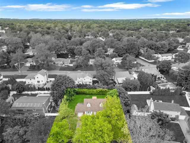 14 Byre Pl, Commack, NY 11725 - aerial perspective of suburban area with a forest