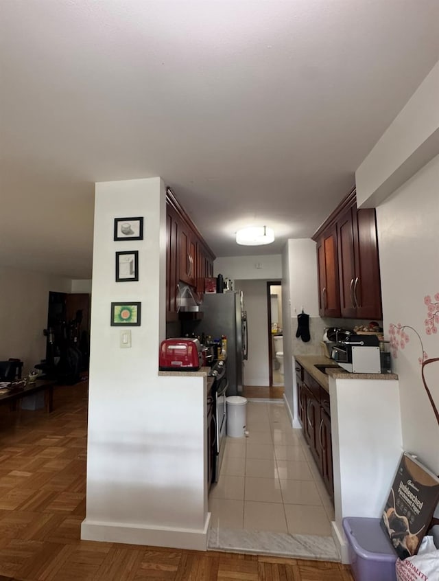 66-36 Yellowstone Blvd Unit 4F, Forest Hills, NY 11375 - kitchen featuring a sink and stainless steel range oven