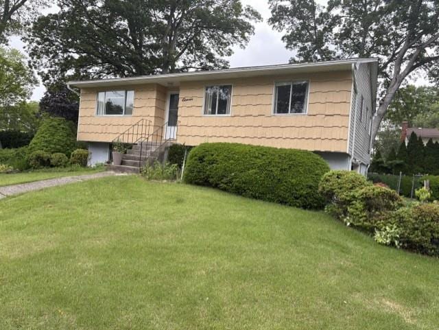 11 Hart St, Port Jefferson Station, NY 11776 - view of front of house with a front lawn