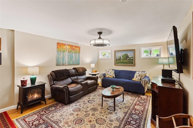 1 Hawthorne Ct, North Salem, NY 10560 - living room with wood finished floors and baseboards