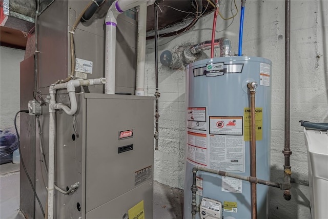 72 Harris Ave, Hewlett, NY 11557 - utilities with gas water heater and heating unit