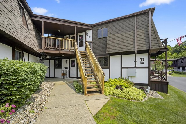 129 Main St Unit D12, Cornwall, NY 12518 - view of property with stairs