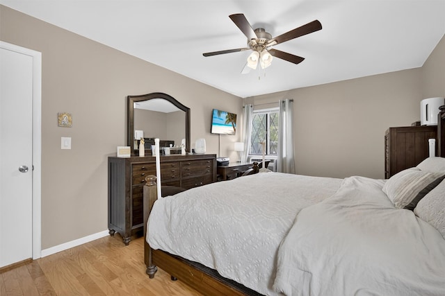 129 Main St Unit D12, Cornwall, NY 12518 - bedroom featuring light wood-type flooring and ceiling fan