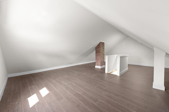 131-36 Francis Lewis Blvd, Laurelton, NY 11413 - bonus room with dark wood finished floors and vaulted ceiling