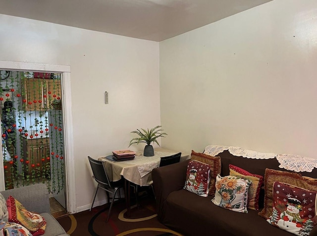 14 Matthews Pl, Brooklyn, NY 11236 - living area with baseboards