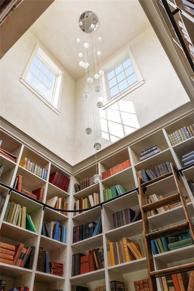 1174 Potter Mountain Rd, Gilboa, NY 12076 - unfurnished room featuring a towering ceiling