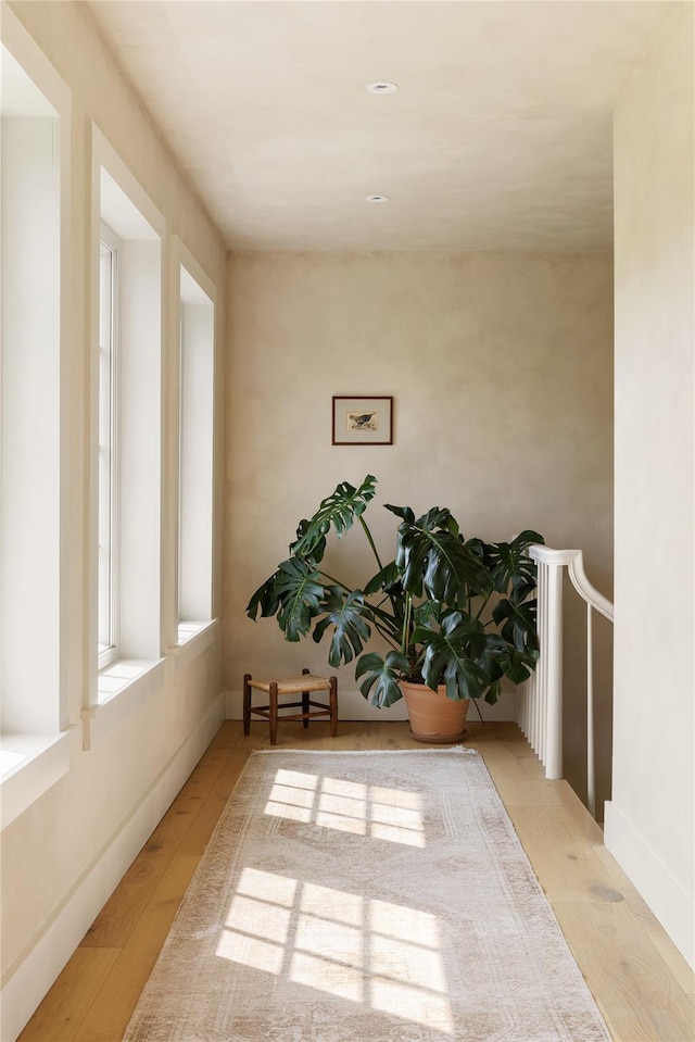 1174 Potter Mountain Rd, Gilboa, NY 12076 - corridor featuring wood finished floors