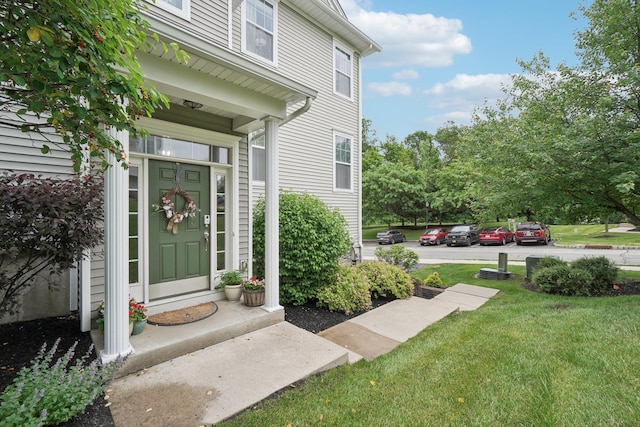 2602 Hawthorn Way, New Windsor, NY 12553 - entrance to property featuring a lawn