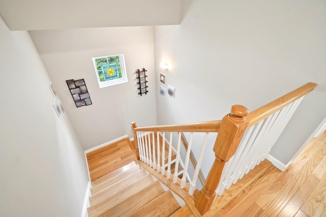 2602 Hawthorn Way, New Windsor, NY 12553 - stairs featuring wood finished floors
