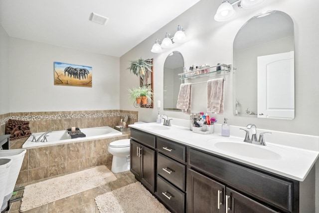 2602 Hawthorn Way, New Windsor, NY 12553 - full bathroom featuring double vanity and a bath
