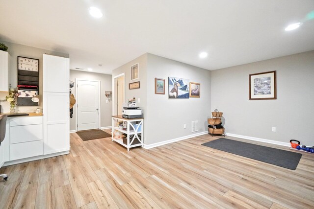 2602 Hawthorn Way, New Windsor, NY 12553 - interior space featuring light wood-style floors and recessed lighting