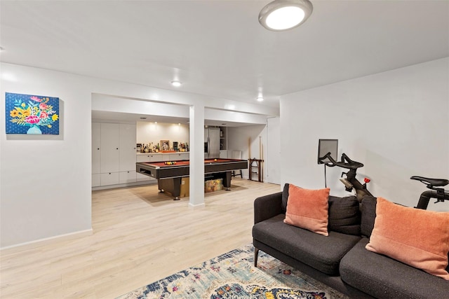 8 Sylvan Ln, Scarsdale, NY 10583 - playroom featuring billiards and light wood-type flooring