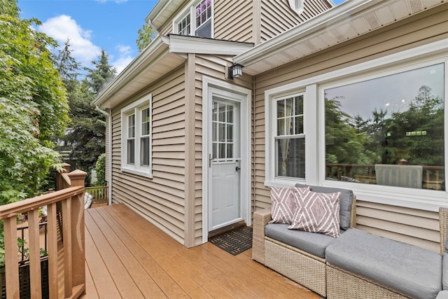 8 Sylvan Ln, Scarsdale, NY 10583 - view of deck