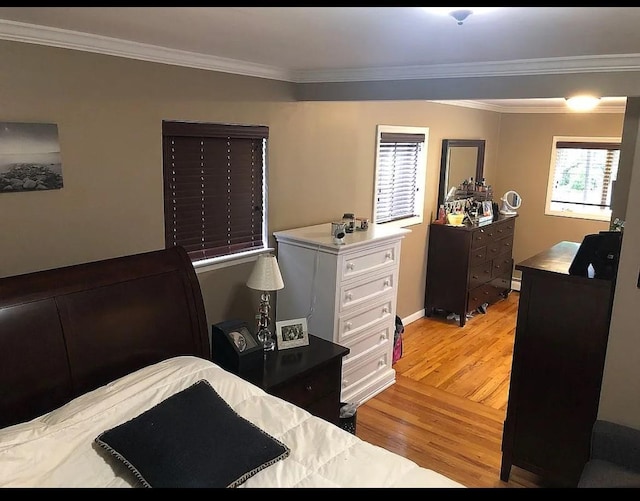 3 Malmac Ct, West Islip, NY 11795 - bedroom featuring light wood-type flooring and ornamental molding