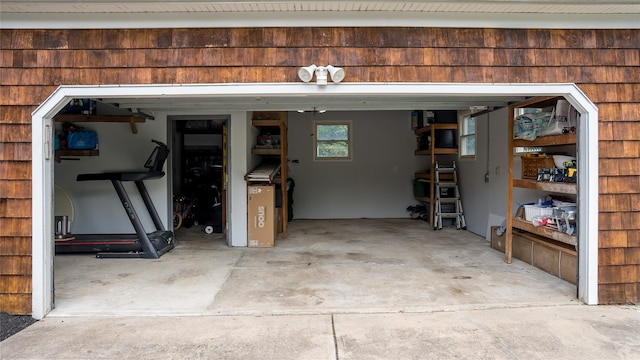 55 Charm City Dr, Port Jefferson Station, NY 11776 - view of garage
