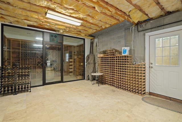 3747 Purchase St, Purchase, NY 10577 - doorway to property with a patio area