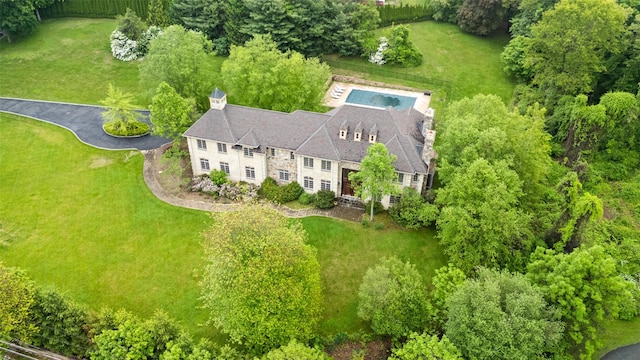 3747 Purchase St, Purchase, NY 10577 - aerial view of property and surrounding area