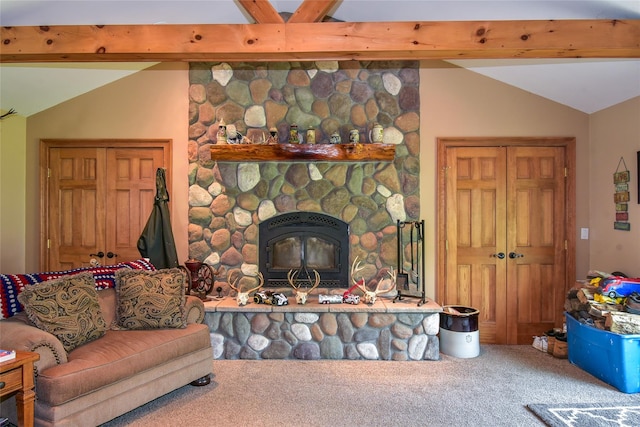 805 Canal Rd, Mount Sinai, NY 11766 - view of carpeted living area