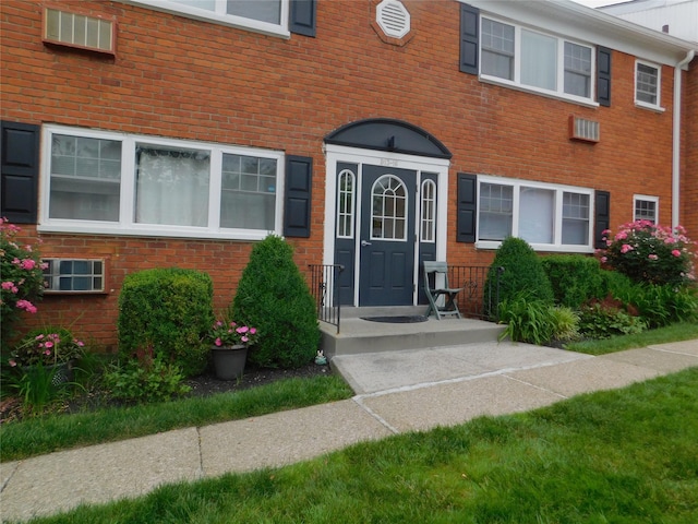 1879 Crompond Rd Unit # D15, Peekskill, NY 10566 - property entrance featuring brick siding