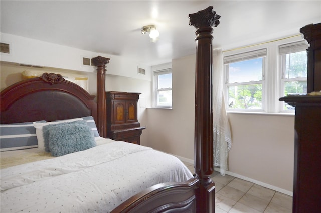 3070 Lasalle Ave, Bronx, NY 10461 - tiled bedroom featuring baseboards