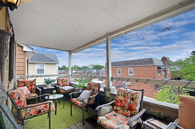 3070 Lasalle Ave, Bronx, NY 10461 - balcony featuring an outdoor living space