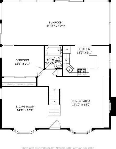 2209 Post St, East Meadow, NY 11554 - view of home floor plan