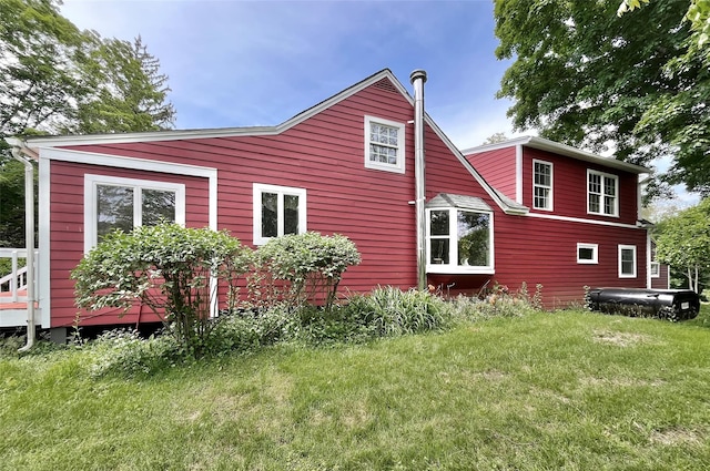 28 Gobblers Knob Rd, Pawling, NY 12564 - view of home's exterior with a lawn